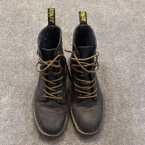 Dr. Martens Black Lace-Up Boots